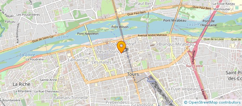 localisation de l'entreprise STUDIO MBTECH TOURS  TOURS