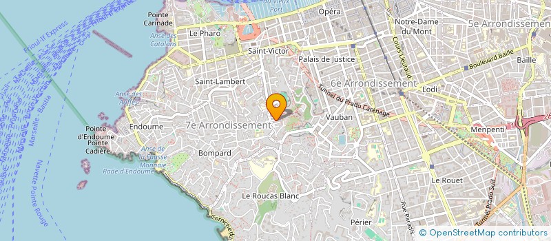 localisation de l'entreprise STUDIO MDB à MARSEILLE