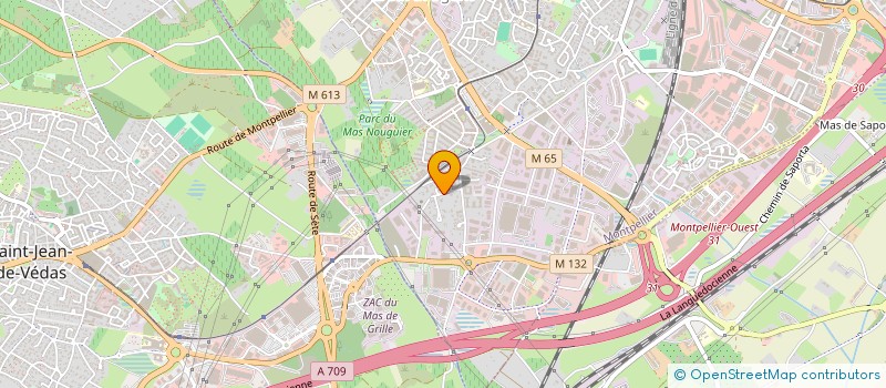 localisation de l'entreprise STUDIO MEDITERRANEEN D'URBANISME à MONTPELLIER