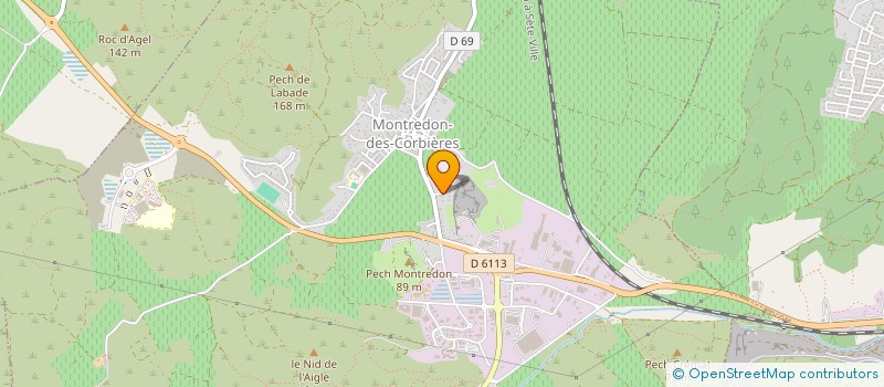 localisation de l'entreprise STUDIO MEUBLE  MONTREDON-DES-CORBIERES