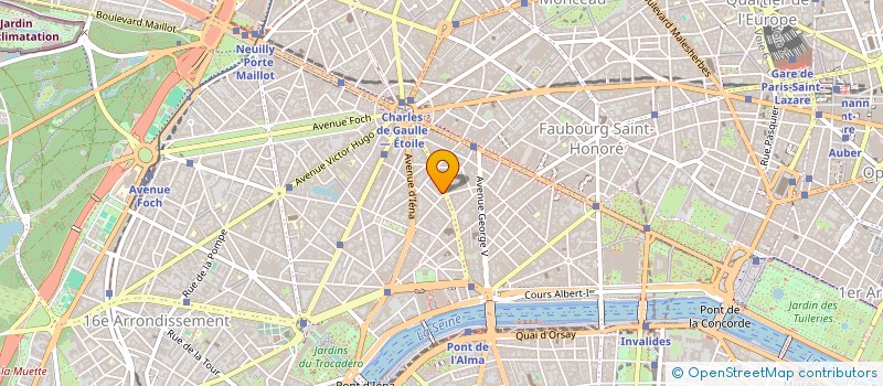 localisation de l'entreprise STUDIO MG à PARIS