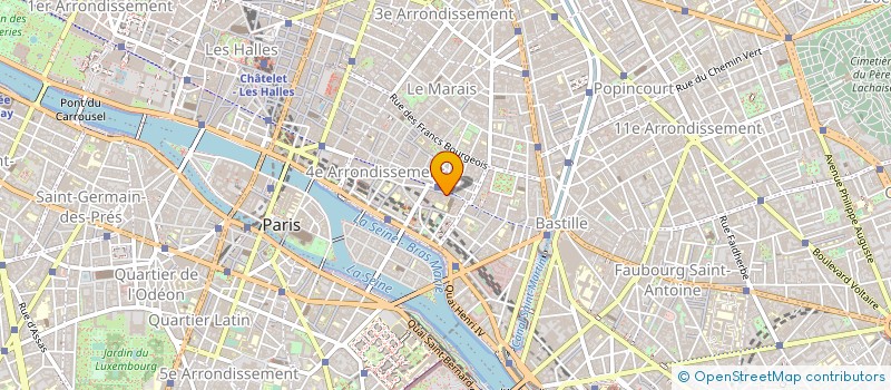 localisation de l'entreprise STUDIO MILOU ARCHITECTURE S.A.R.L.  PARIS