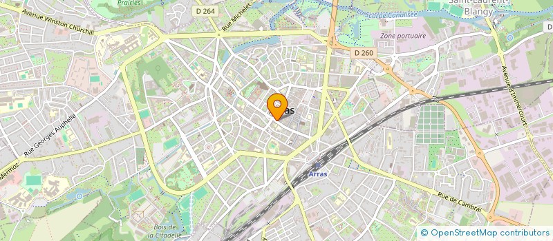 localisation de l'entreprise STUDIO MINCEUR à ARRAS