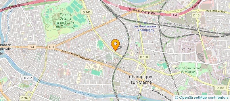 localisation de l'entreprise STUDIO MINE D'OR à CHAMPIGNY-SUR-MARNE