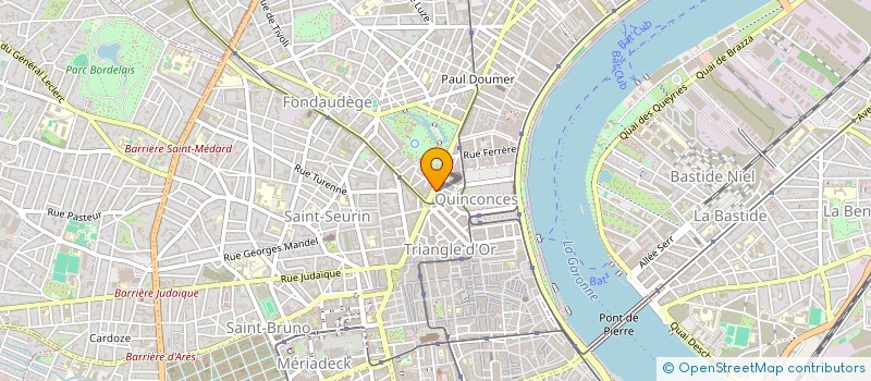 localisation de l'entreprise STUDIO MINIBUS à BORDEAUX
