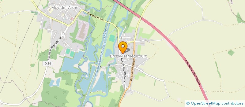 localisation de l'entreprise STUDIO ML  BRISSY-HAMEGICOURT