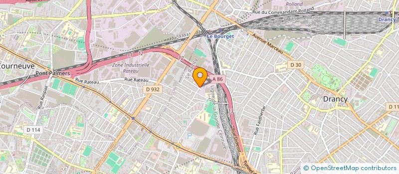 localisation de l'entreprise STUDIO MODE  DRANCY