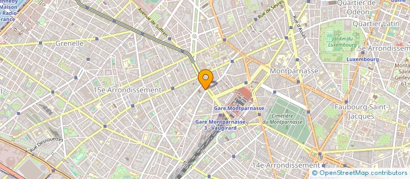 localisation de l'entreprise STUDIO MONJOT MASSON à PARIS