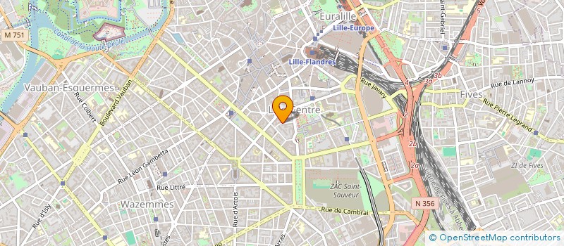 localisation de l'entreprise STUDIO MOORE à LILLE