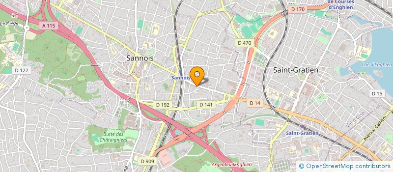 localisation de l'entreprise STUDIO MR  SANNOIS