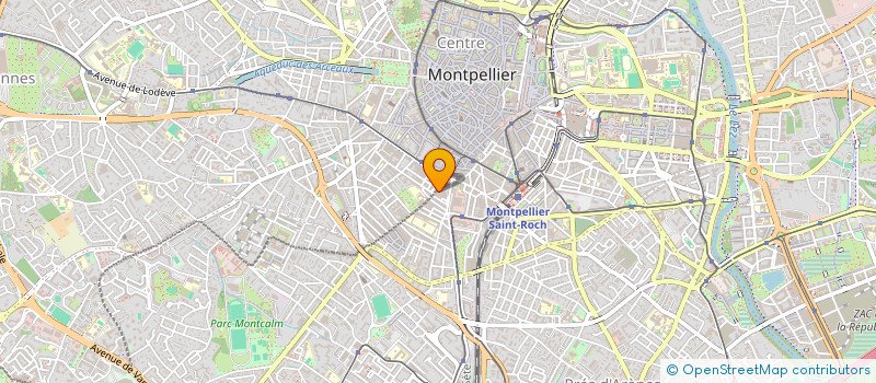 localisation de l'entreprise STUDIO MUSICAL LANGUEDOCIEN  MONTPELLIER