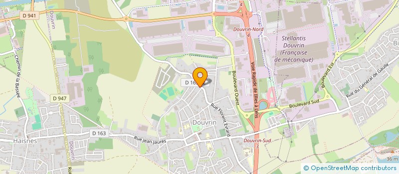 localisation de l'entreprise STUDIO NICEGUYS  DOUVRIN