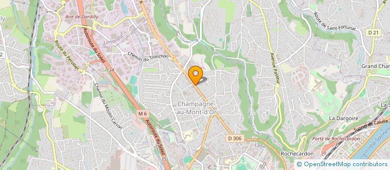 localisation de l'entreprise STUDIO NLG  CHAMPAGNE-AU-MONT-D'OR