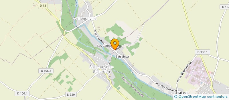 localisation de l'entreprise STUDIO NOUVELLEVIE à GALLARDON
