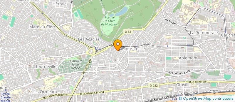 localisation de l'entreprise STUDIO NOVO  LE HAVRE