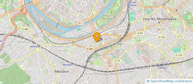 localisation de l'entreprise STUDIO NUGGETS à ISSY-LES-MOULINEAUX