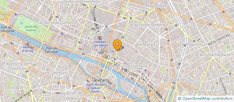 localisation de l'entreprise STUDIO OCIMAR VERSOLATO  PARIS