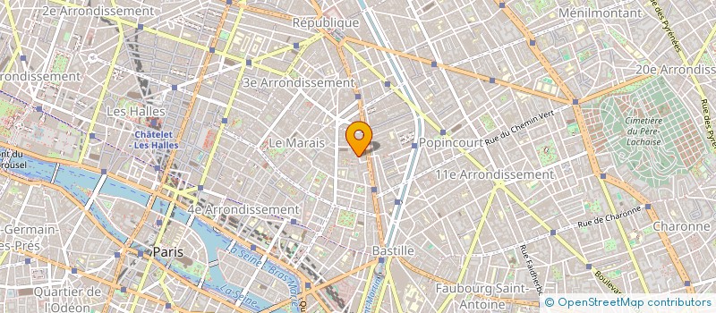 localisation de l'entreprise STUDIO ODILE DECQ  PARIS