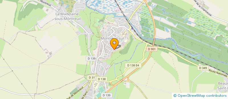 localisation de l'entreprise STUDIO ODYSSEE à MONTREUIL-SUR-MER