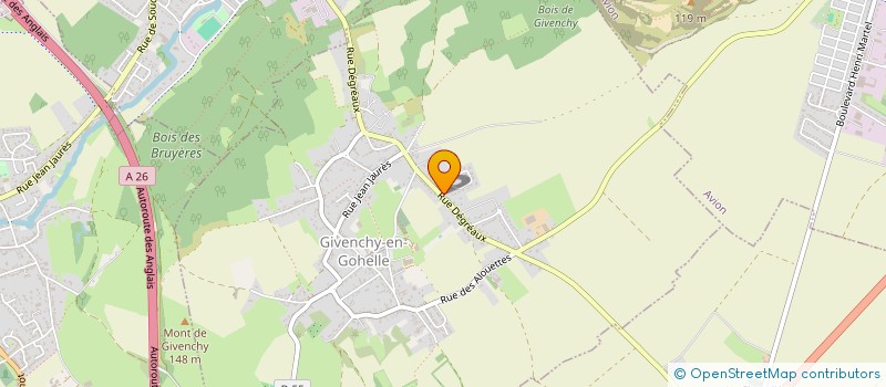 localisation de l'entreprise STUDIO ONE FORTY FIVE  VIMY