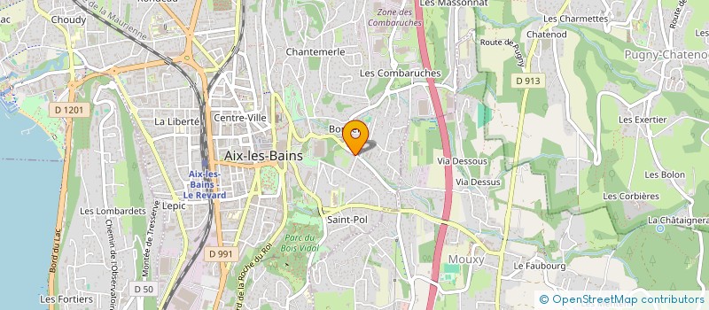 localisation de l'entreprise STUDIO OPS  AIX-LES-BAINS