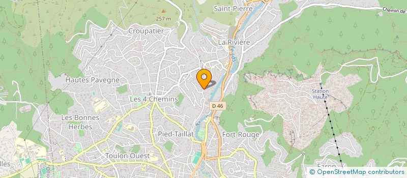 localisation de l'entreprise STUDIO OUEST TALENT  TOULON