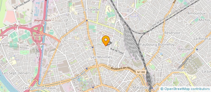 localisation de l'entreprise STUDIO PAPILLON à TOULOUSE