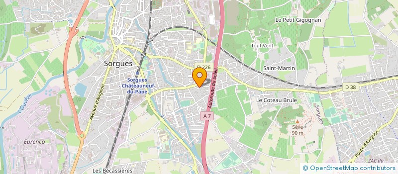 localisation de l'entreprise STUDIO PARODEUR à SORGUES