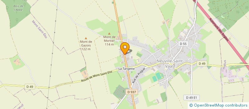 localisation de l'entreprise STUDIO PATOON  NEUVILLE-SAINT-VAAST