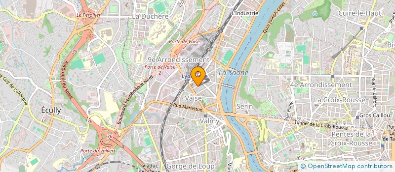 localisation de l'entreprise STUDIO PAUL ET LEA  LYON