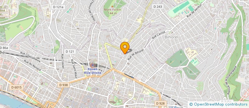 localisation de l'entreprise STUDIO PAULINE à ROUEN