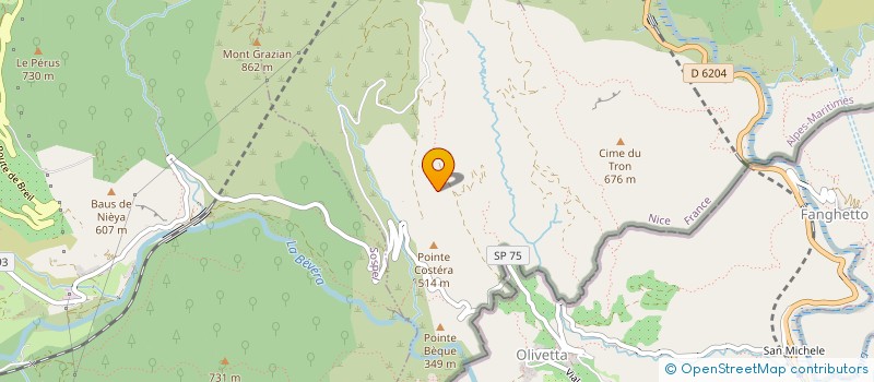 localisation de l'entreprise STUDIO PAYSAN PARFUMEUR  BREIL-SUR-ROYA