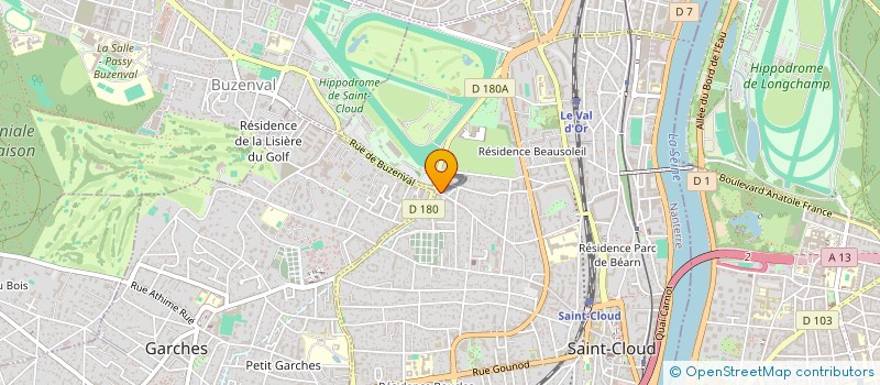 localisation de l'entreprise STUDIO PERFEKT à SAINT-CLOUD