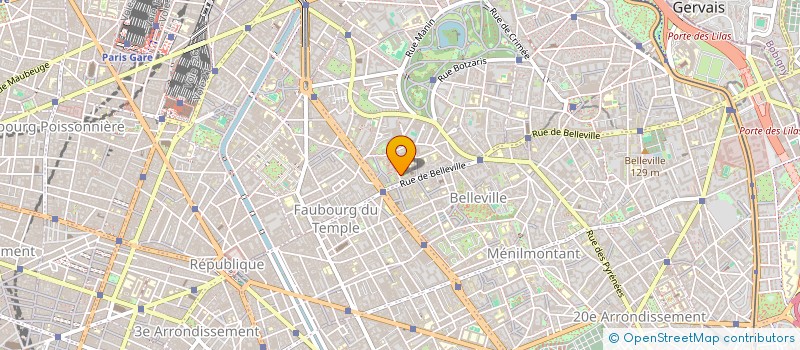 localisation de l'entreprise STUDIO PHANTOMIME  PARIS