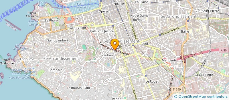 localisation de l'entreprise STUDIO PIXEL IMAGE à MARSEILLE