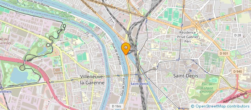 localisation de l'entreprise STUDIO PLURAL à SAINT-DENIS