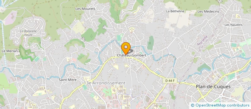 localisation de l'entreprise STUDIO PONTET à MARSEILLE
