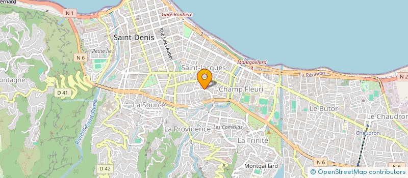 localisation de l'entreprise STUDIO POURPIERS  SAINT-DENIS