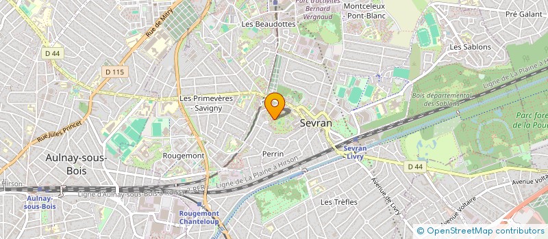 localisation de l'entreprise STUDIO PRECIOSA à SEVRAN