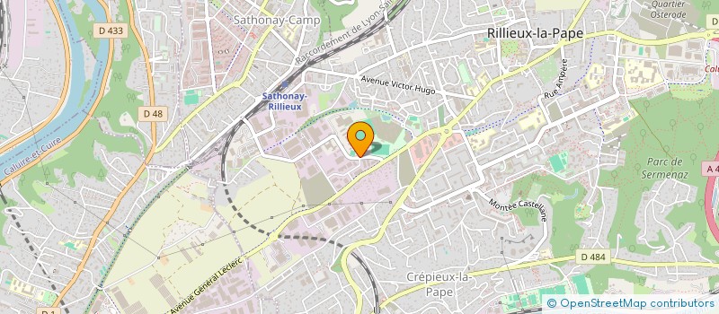 localisation de l'entreprise STUDIO PRESSE à RILLIEUX-LA-PAPE