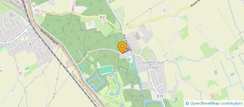 localisation de l'entreprise STUDIO PROJET  TETEGHEM-COUDEKERQUE-VILLAGE