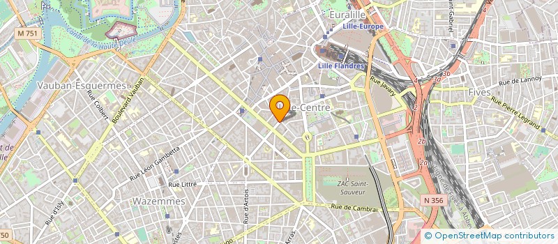 localisation de l'entreprise STUDIO PUBLILEM à LILLE