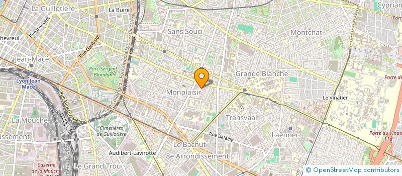 localisation de l'entreprise STUDIO QUOTIDIEN  LYON