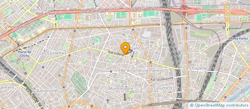 localisation de l'entreprise STUDIO RDC BERNARD THIBAULT  PARIS