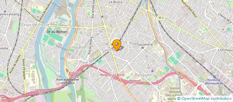 localisation de l'entreprise STUDIO RETOUCHE à TOULOUSE