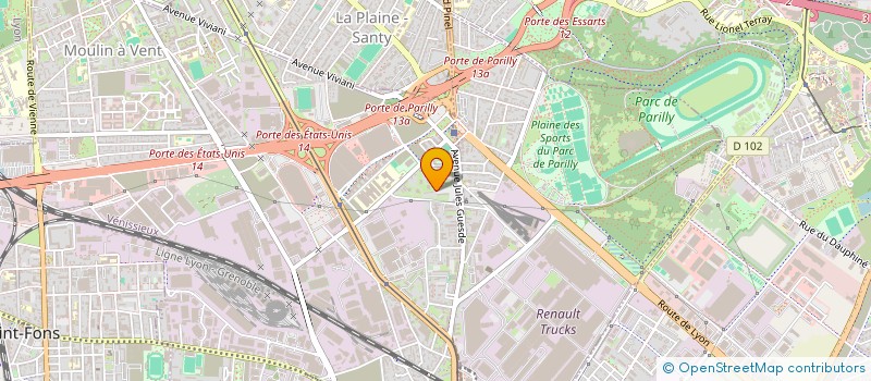 localisation de l'entreprise STUDIO RO SASU  VENISSIEUX