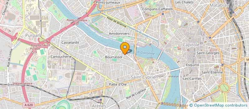localisation de l'entreprise STUDIO ROSE LAGON à TOULOUSE