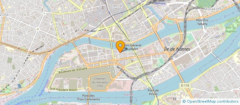 localisation de l'entreprise STUDIO ROSEAU à NANTES