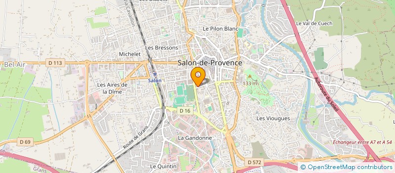 localisation de l'entreprise STUDIO SANDCHRIS à SALON-DE-PROVENCE
