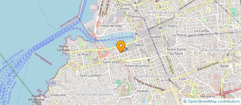 localisation de l'entreprise STUDIO SESAME  MARSEILLE